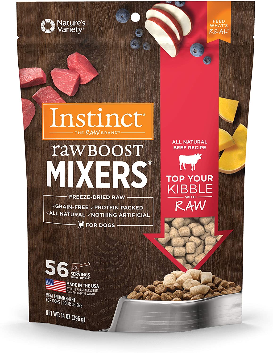 instinct raw dog food mixers