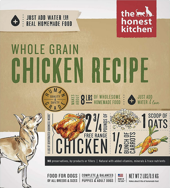 The honest kitchen dehydrated raw dog food
